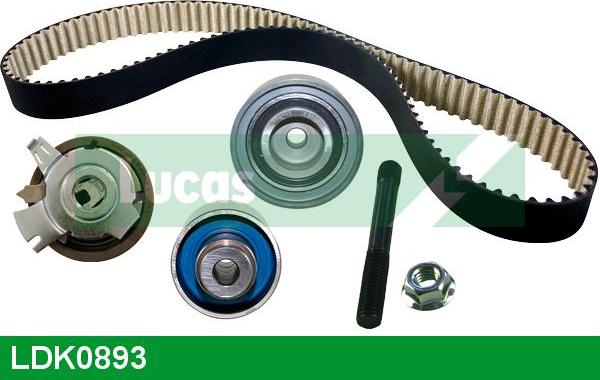 LUCAS LDK0893 - Timing Belt Set autospares.lv