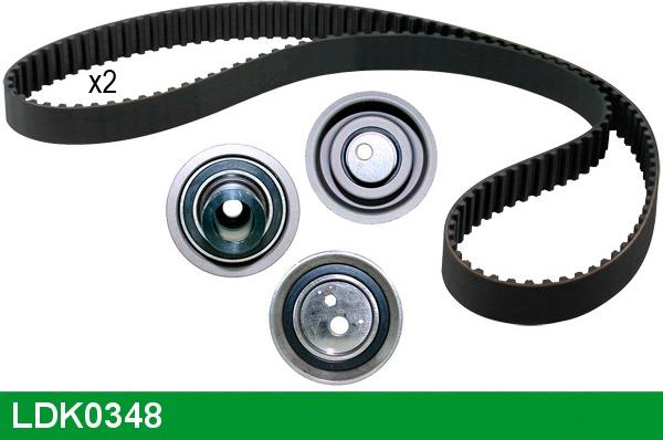 LUCAS LDK0348 - Timing Belt Set autospares.lv