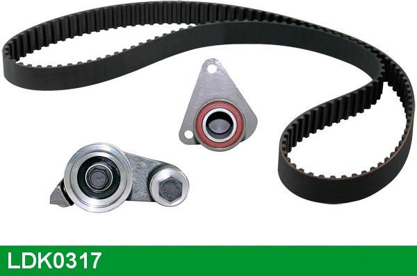 LUCAS LDK0317 - Timing Belt Set autospares.lv