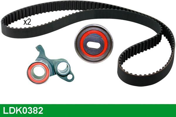 LUCAS LDK0382 - Timing Belt Set autospares.lv