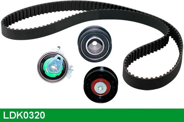 LUCAS LDK0320 - Timing Belt Set autospares.lv