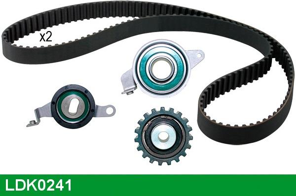 LUCAS LDK0241 - Timing Belt Set autospares.lv