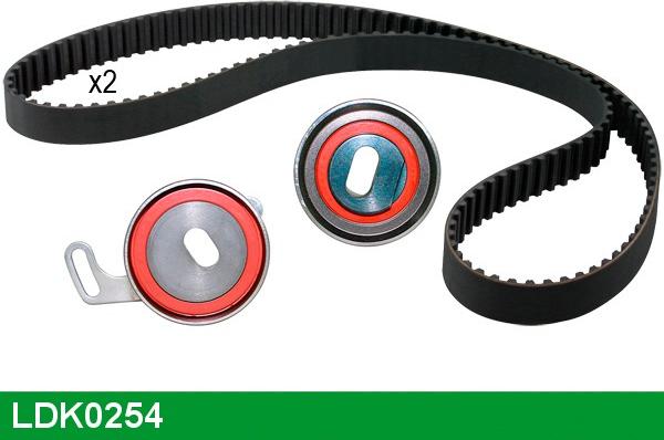 LUCAS LDK0254 - Timing Belt Set autospares.lv