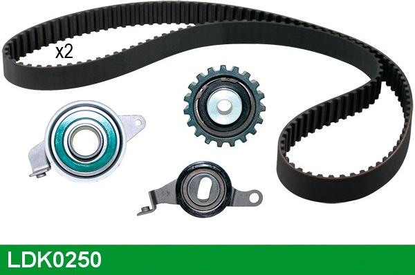 LUCAS LDK0250 - Timing Belt Set autospares.lv