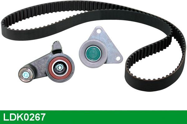 LUCAS LDK0267 - Timing Belt Set autospares.lv