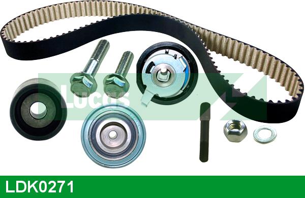 LUCAS LDK0271 - Timing Belt Set autospares.lv