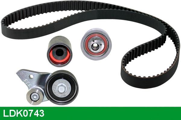 LUCAS LDK0743 - Timing Belt Set autospares.lv