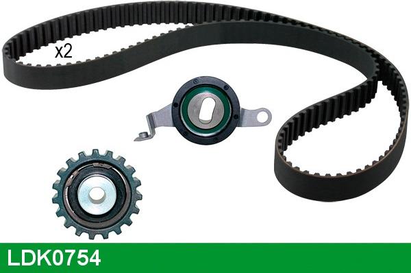 LUCAS LDK0754 - Timing Belt Set autospares.lv