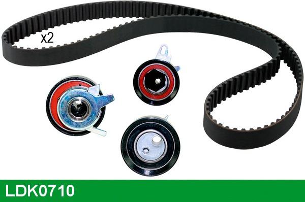 LUCAS LDK0710 - Timing Belt Set autospares.lv