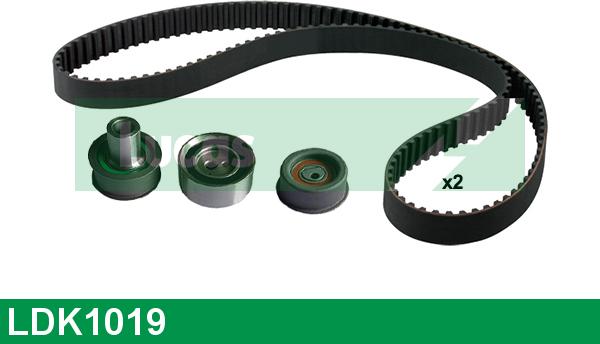 LUCAS LDK1019 - Timing Belt Set autospares.lv