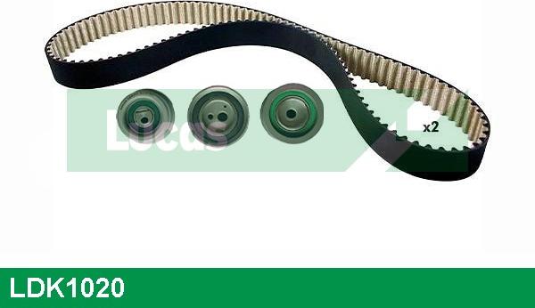 LUCAS LDK1020 - Timing Belt Set autospares.lv