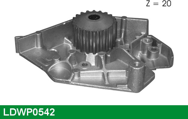 LUCAS LDWP0542 - Water Pump autospares.lv