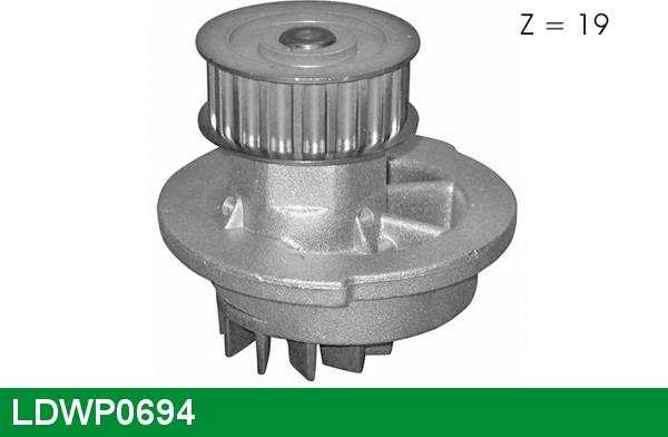 LUCAS LDWP0694 - Water Pump autospares.lv