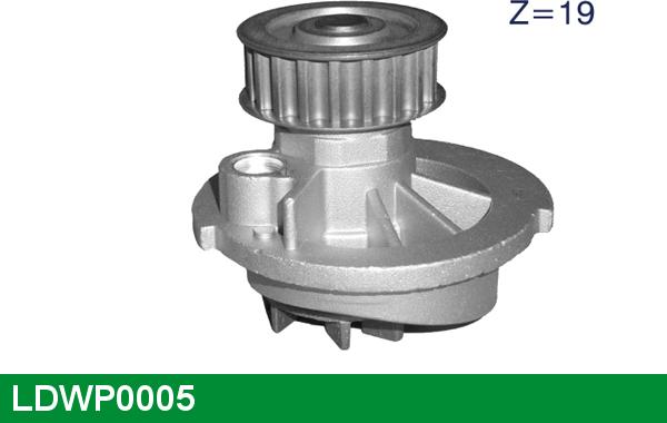 LUCAS LDWP0005 - Water Pump autospares.lv