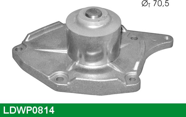 LUCAS LDWP0814 - Water Pump autospares.lv