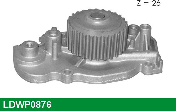 LUCAS LDWP0876 - Water Pump autospares.lv