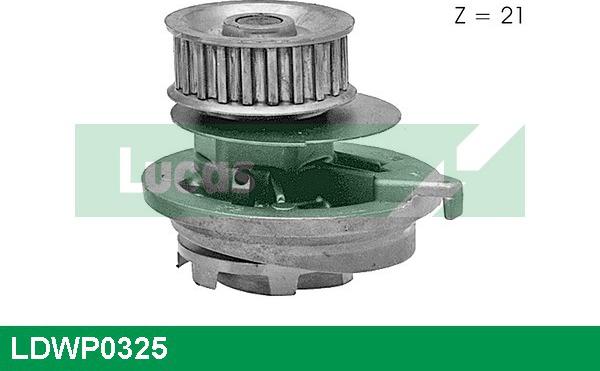 LUCAS LDWP0325 - Water Pump autospares.lv