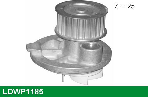 LUCAS LDWP1185 - Water Pump autospares.lv