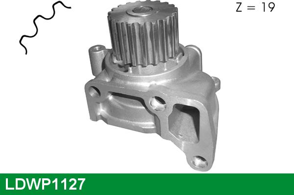 LUCAS LDWP1127 - Water Pump autospares.lv