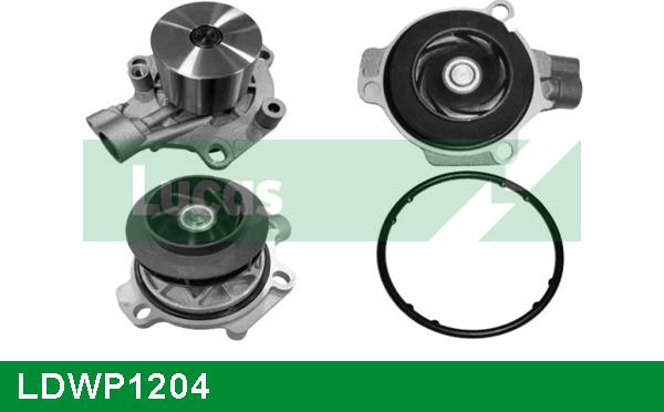 LUCAS LDWP1204 - Water Pump autospares.lv