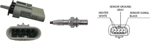 LUCAS LEB5457 - Lambda Sensor autospares.lv