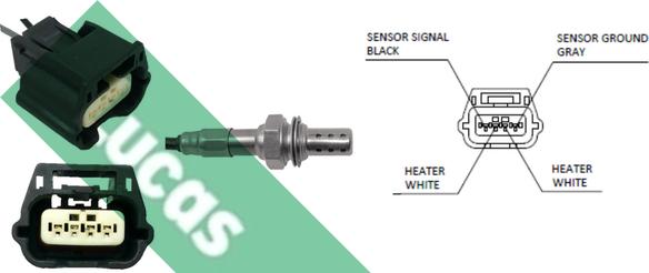 LUCAS LEB5403 - Lambda Sensor autospares.lv