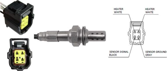 LUCAS LEB5594 - Lambda Sensor autospares.lv