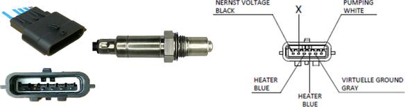 LUCAS LEB5597 - Lambda Sensor autospares.lv