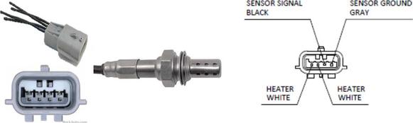 LUCAS LEB5532 - Lambda Sensor autospares.lv