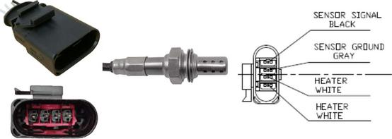 LUCAS LEB5054 - Lambda Sensor autospares.lv