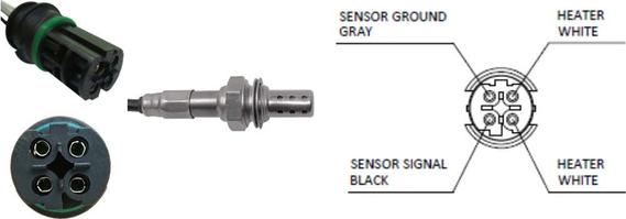 LUCAS LEB5085 - Lambda Sensor autospares.lv