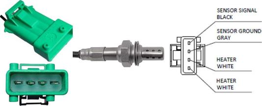 LUCAS LEB503 - Lambda Sensor autospares.lv