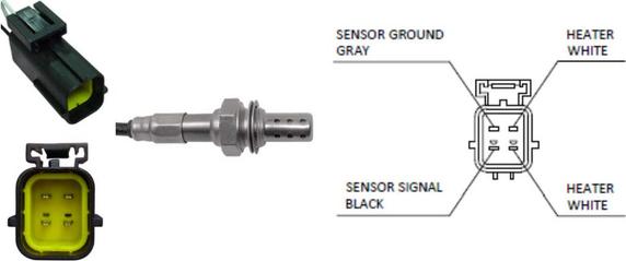 LUCAS LEB160 - Lambda Sensor autospares.lv