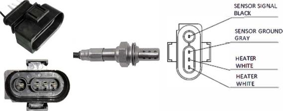 LUCAS LEB182 - Lambda Sensor autospares.lv