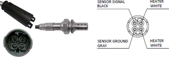 LUCAS LEB760 - Lambda Sensor autospares.lv