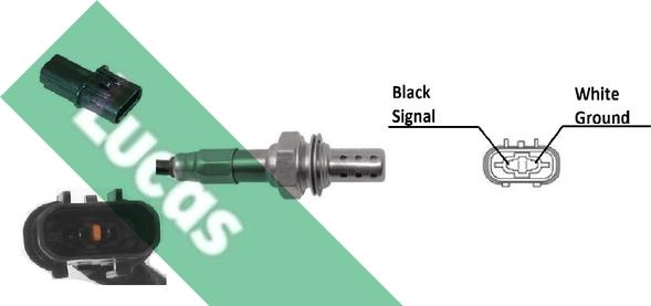 LUCAS LEB736 - Lambda Sensor autospares.lv