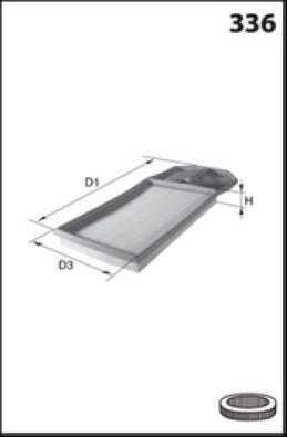 LUCAS LFAF578 - Air Filter, engine autospares.lv