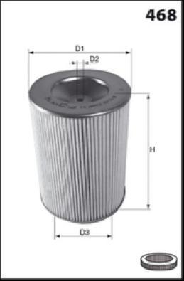 LUCAS LFAF352 - Air Filter, engine autospares.lv