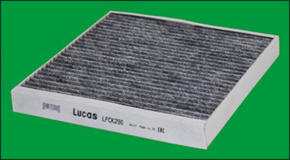 LUCAS LFCK290 - Filter, interior air autospares.lv