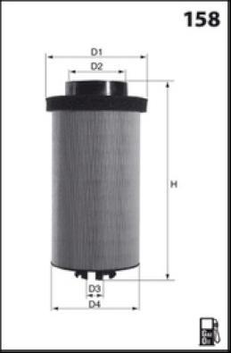 LUCAS LFDE312 - Fuel filter autospares.lv