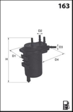 LUCAS LFDF114 - Fuel filter autospares.lv