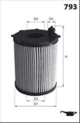 LUCAS LFOE233 - Oil Filter autospares.lv