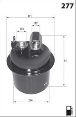 LUCAS LFPF050 - Fuel filter autospares.lv