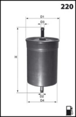 LUCAS LFPF006 - Fuel filter autospares.lv