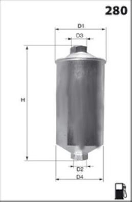 LUCAS LFPF011 - Fuel filter autospares.lv