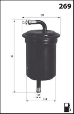 LUCAS LFPF030 - Fuel filter autospares.lv