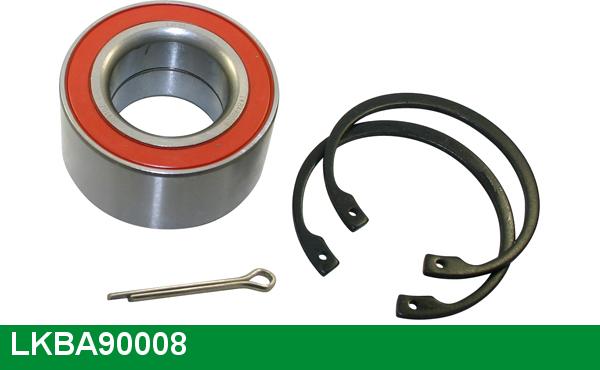 LUCAS LKBA90008 - Wheel hub, bearing Kit autospares.lv