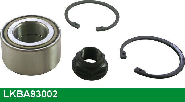 LUCAS LKBA93002 - Wheel hub, bearing Kit autospares.lv