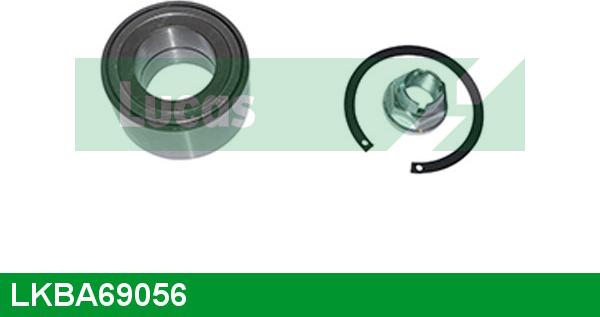 LUCAS LKBA69056 - Wheel hub, bearing Kit autospares.lv