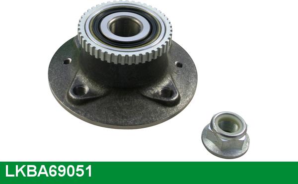 LUCAS LKBA69051 - Wheel hub, bearing Kit autospares.lv